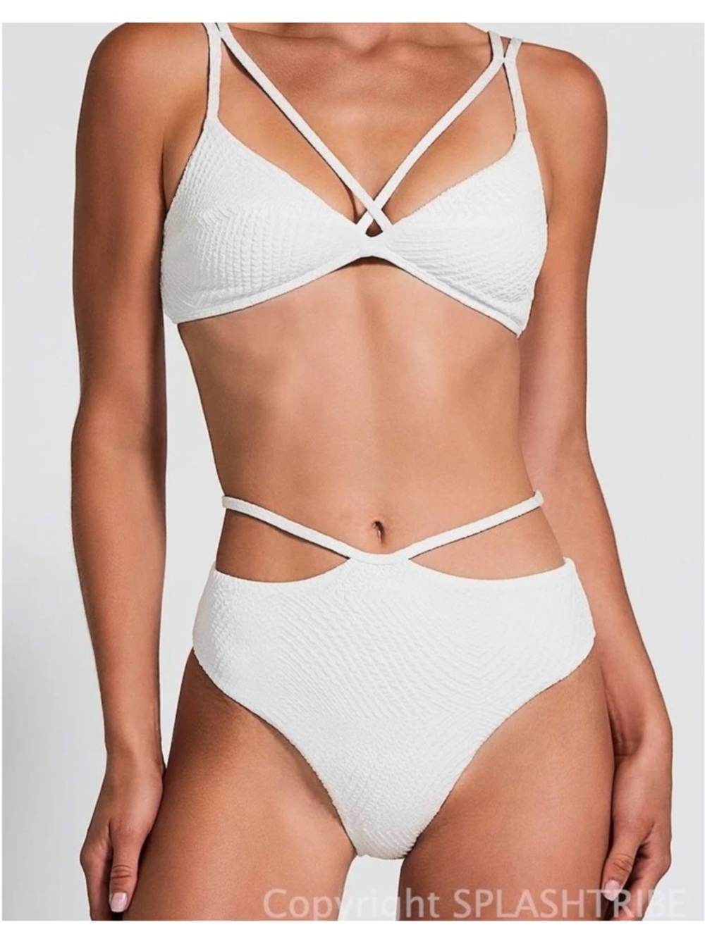 Devon Windsor white bathing suit worn once size M